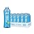 Perfect Hydration 9.5+ pH Alkaline Drinking Water 100% Recycled Bottles Electrolyte Minerals for Taste 24 pack - 20 oz