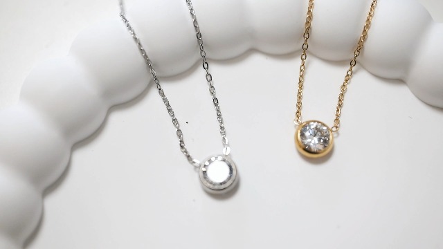 Collana Donna Ambrosia Punto Luce Cuore - AGZ 405
