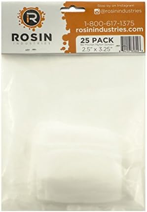Rosin Industries 90 Micron Nylon Screen Press Bag (25 Pack)