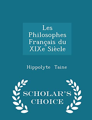 Les Philosophes Fran?ais Du Xixe Si?cle - Schol... 129829584X Book Cover