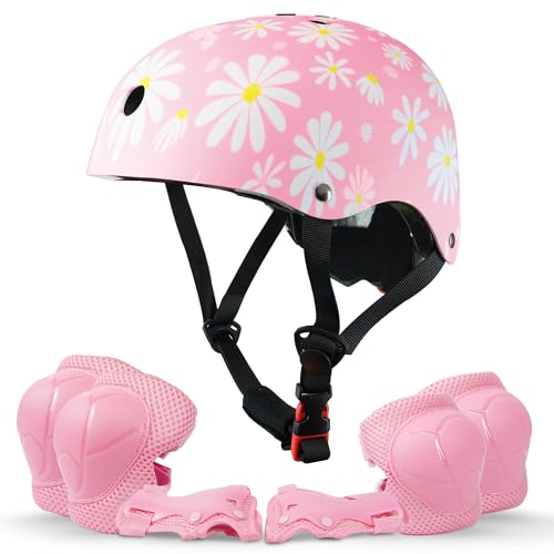 KAYMAN Kids Bike Helmet age 3 to 12, Adjustable Safety Gear for Boys and Girls, Suited to Scooter, Cycling, Skateboard & Roller Skating - Protection for Boys & Girls