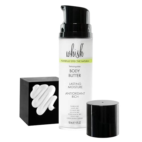 Miniatura 7 de Crema corporal Whish, hidratación duradera, aumento de colágeno, formulación antioxidante triple, natural con ingredientes orgánicos, 5 onzas,