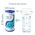 AQUA CREST AP810 Whole House Water Filter Replacement for 3M® Aqua-Pure® AP810, AP801, AP811, Whirlpool® WHKF-GD25BB, WHKF-DWHBB, 5 Micron, 10" x 4.5", Well & Tap Water Filter, Pack of 4