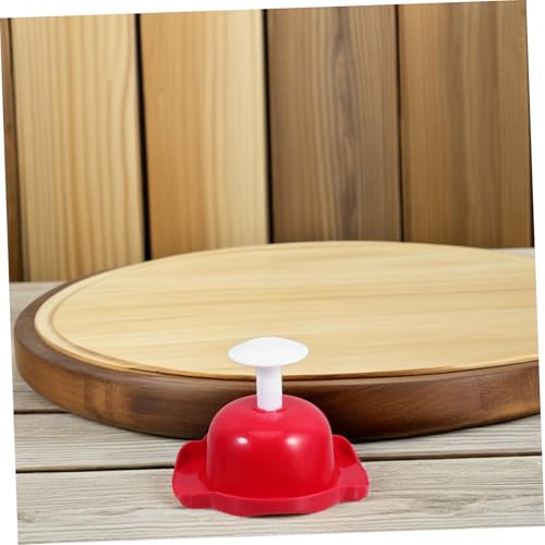 Protector de dedos para cortar verduras rojo ABS miniatura 5