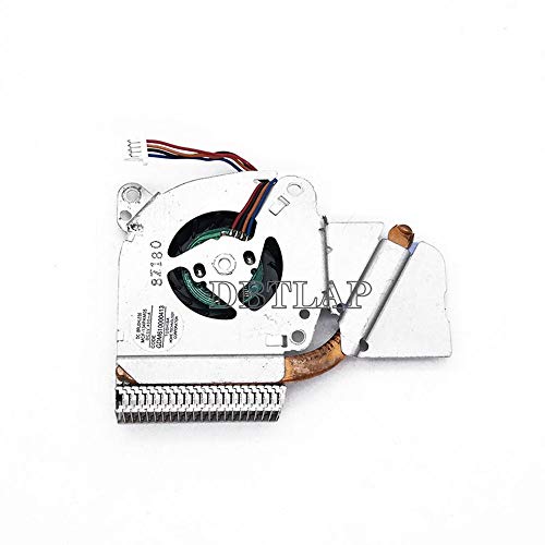 DBTLAP Ventilador de la CPU del Ordenador portátil para Toshiba Portege R600 A600 A601 A602 A605 MCF34PAM05 Ventilador