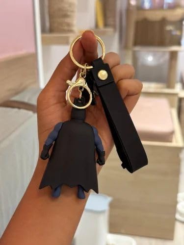 Image of Cute 3D Keychain | Keyring & Quirky Bag Charm | Hard Silicone, Unbreakable | Travel Essential | Kids Friendly | Strap & Bag Hook