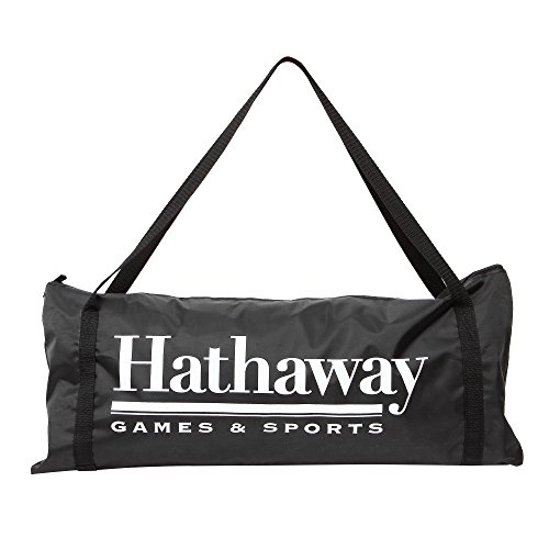 Hathaway Rebounder Basketball Return System For Shooting Practice With Heavy Duty Polyester Net Black, 120" L X 60" W X 108" H #TOP5