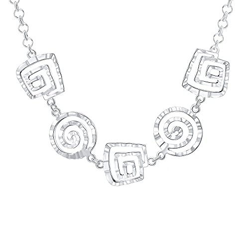 Collier pendentif chaîne filetage vis argent 925 bijoux fins femmes