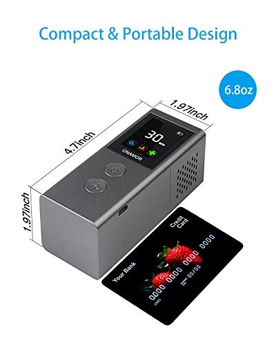 ONAMOR Ozone Generator, Ozone Cleaner and Sanitizer with 20/30/60 Minutes Timer