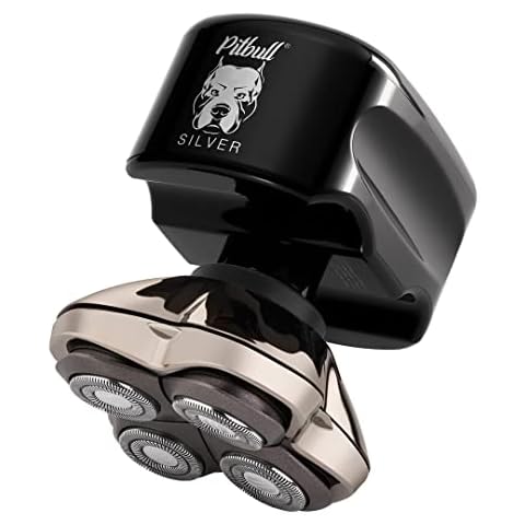 Skull Shaver Silver PRO Men’s Electric Head Shaver Electric Razor for Head and Face (EU Plug) Cover