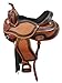 Western GAITED Horse Saddle 18 17 16 15 Pleasure Horse Trail Tooled Leather TACK (17 in)