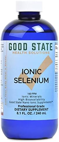 Good State | Liquid Ionic Selenium | Superior Cellular Absorption | Boosts Immune System | Helps Break Down and Reduce Toxic Metals | 96 Servings | 8 fl oz