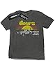 Absolute Cult The Doors Men's Riders On The Storm Sunrise Washed T-Shirt Charcoal XX-Large #1