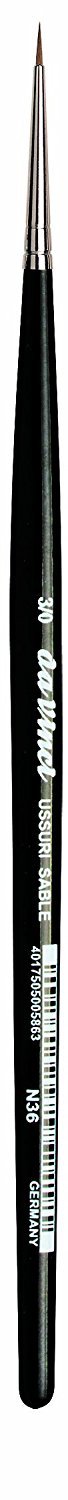 Da Vinci 3-Piece kolinsky-rotmarder Paintbrush Set 0,0/2,0/3