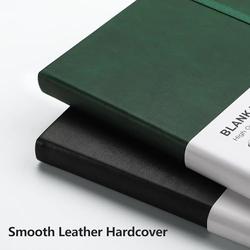 Image of RETTACY Blank Journal Notebook, 192 Pages, A5 Medium Size (5.7'' x 8.3'')
