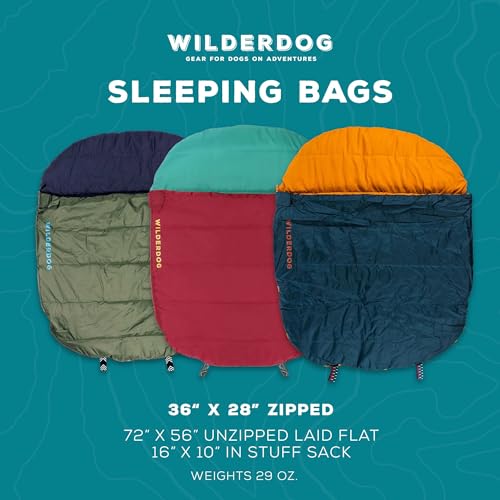 Wilderdog Hundeschlafsack, 91,4 x 71,1 cm, Olivgrün