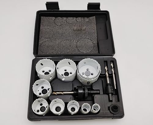 Set de 14 brocas bimetálicas 3/4" a 2 1/2" miniatura 5