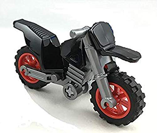 LEGO Captain America Motorcycle Bike Only Red & Black