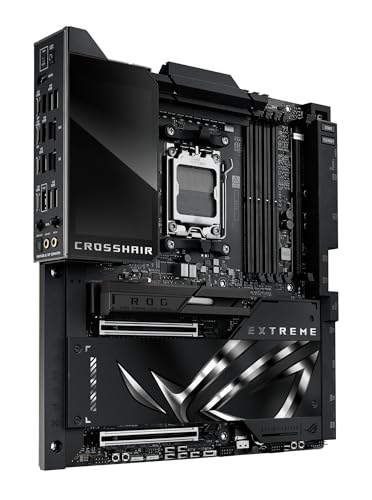 ROG Crosshair X870E Extreme, Scheda Madre ATX, 20+2+2 Stadi Alimentazione, Slot DDR5, 3 PCIe 5.0, 2 PCIe 4.0 M.2, Porte USB4, Schermo LCD, Wi-Fi 7, Ethernet, AI Overclocking, PCIe Q-Release Slim - Scheda madre - Immagine 2