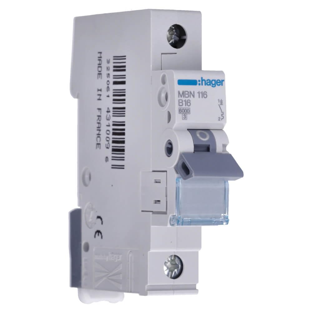 Hager TM Set: 1x FI-Schutzschalter CDA440D & 8x LS-Schalter MBN116