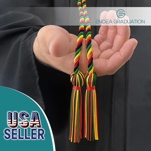 Image of Endea Graduation Double Honor Cord Three-Color (Kente)