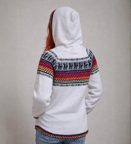 Image of Gamboa Alpaca Cardigan Sweater Women Winter Autumn Sweaters Lightweight