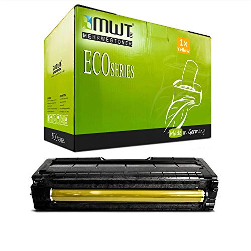 1x MWT Toner Compatible pour Ricoh Aficio SP C 250 SF e SFw dn remplace 407546 Jaune