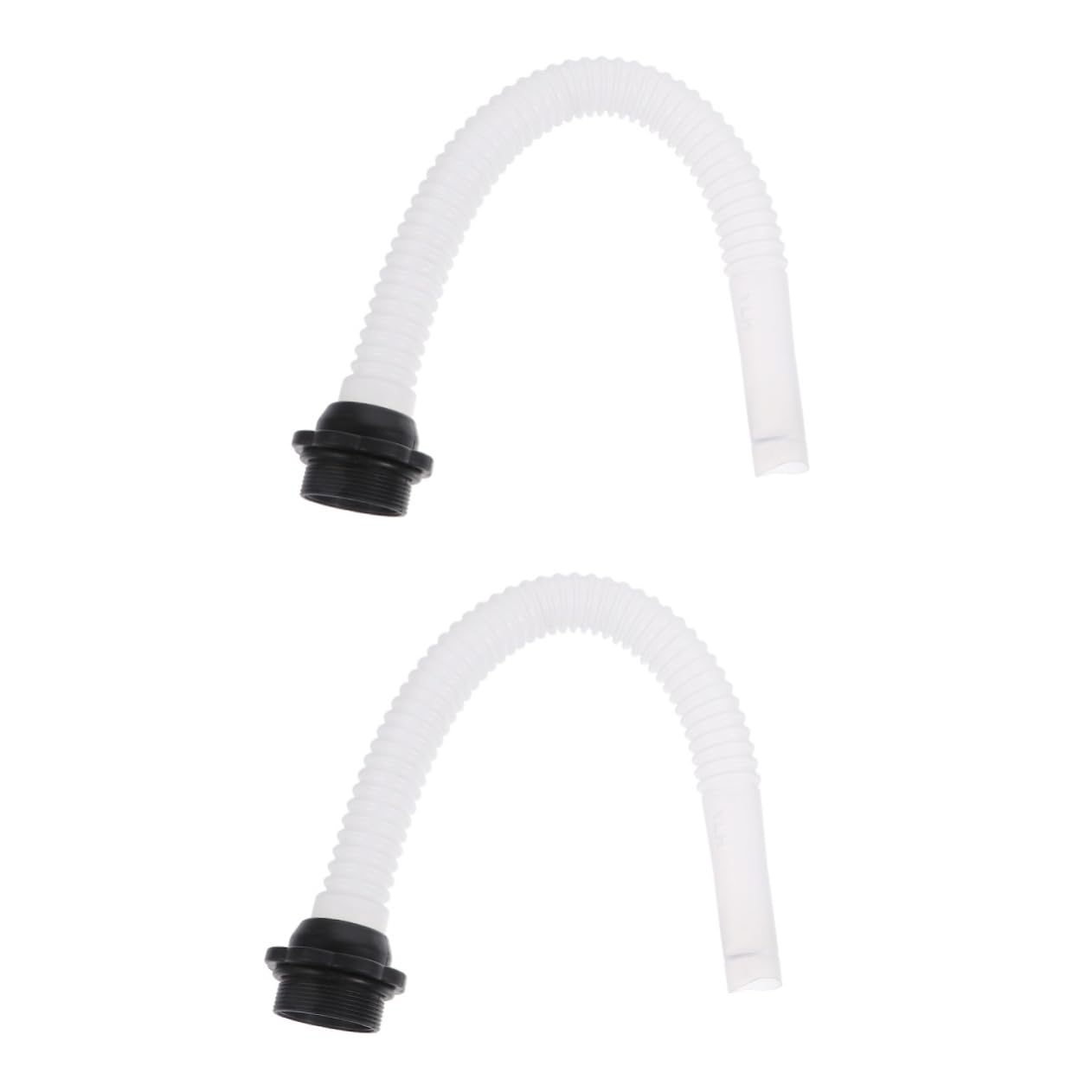 VINTORKY 2pcs Oil Pipe Gas Cans Gfuel Cans Gasoline Can Spouts Spray Nozzle Can Nozzle Pour Hose CHT Nozzle Fuel Can Spout Replacement Fuel Barrel Nozzles Spout for Gas Can Plastic Black