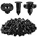 MOTOALL Nylon Fender Trim Panel Bumper Shield Retainer Fastener Rivet Push-Type Clips for 8mm Hole Nissan Infiniti 01553-09321 Auto Body - 100pcs