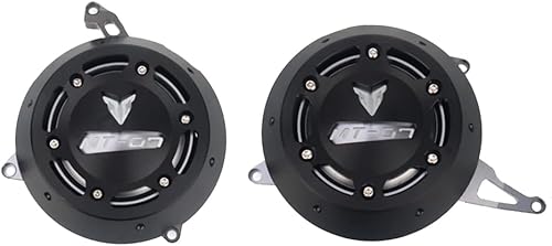 Miniatura 5 de Acc-Creativity Protector de estator de aluminio CNC para motor compatible con Yamaha MT-07 2021-2022 (negro)