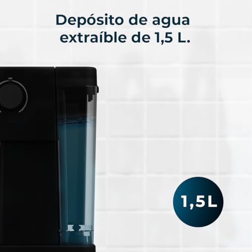 Cecotec Cafetera express Power Espresso 20 Pro. Cafetera express para espresso y cappuccino, 20 Bares de presión, Vaporizador orientable. Depósito de agua 1,5L. Disfruta de café de calidad en casa - imagen 7