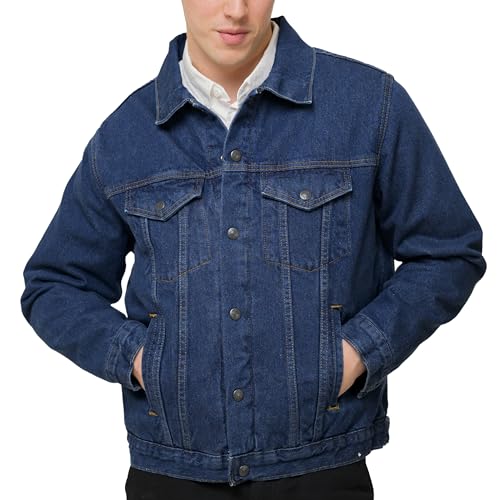 Stonewashed Denim Concealed Carry Jacket with Universal Holster and Extra Magazine Holder4