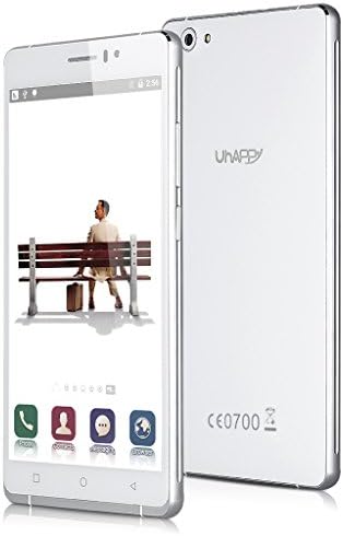 5.5 '' Wake Gesti Intelligenti TIMMY M7 IPS Smartphone 3G HotKnot Android 4.4 MTK6592 1.3MHz Octa Nucleo Mobile Phone Dual SIM 1 GB di RAM 8GB di ROM Cellulare OTG Intelligenti (Bianco+Argento)