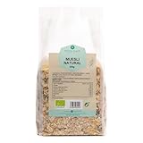 PLANETA HUERTO | Muesli Natural con Pasas Sultanas ECO 500 g – Mezcla Nutritiva de Cereales Integrales, Frutos Secos y Pasas Ecológicas para un Desayuno Energético y Rico en Fibra