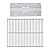 Cozilar BBQ Grill Grates Replacement for Cuisinart Gas Grill CGG-200, CGG-220, CGG-240 Accessories, Stainless Steel Cooking Grate Grids Gas Grill Parts 18 Inch for All Foods Portable Gas Grillls