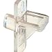 Slide-Co 241946 Shelf Support Peg, 1/4-Inch, Clear Plastic,(Pack of 12)