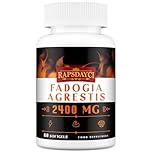 Rapsdayci Fadogia Agrestis 2400mg Per Serving High Potent 50:1 Ratio Extract Powerful Fadogia Agrestis Supplement, Stamina, Strength, Drive & Performance (60 Count (Pack of 1))