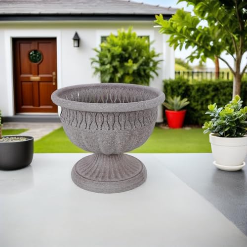 Pot de fleurs vintage fer rustique incassable pour centre de table