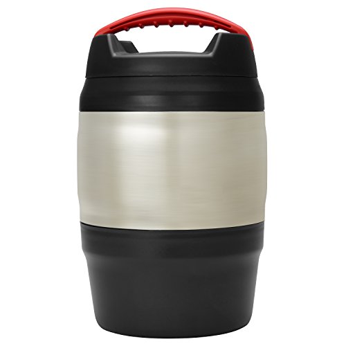 Bubba Sport Vacuum-Insulated Water Jug with Spout, 128 oz, Charcoal