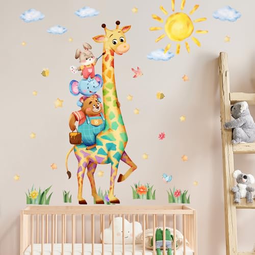Vinilos decorativos de pared animales en planchas 2 unidades miniatura 5
