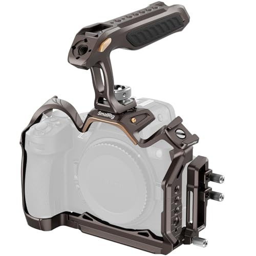 SmallRig�uNight Eagle�vZ5 / Z5II / Z6 / Z6II / Z7 / Z7II�p Nikon �ɑΉ� �P�[�W�L�b�g �A���~�������J�����P�[�W�i�R�[���h�V���[ NATO���[�� �g�b�v�n���h�� HDMI�P�[�u���N�����v Arca�N