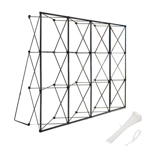 Stand de toile de fond portable 1,5x2,3m avec sac de transport inclus