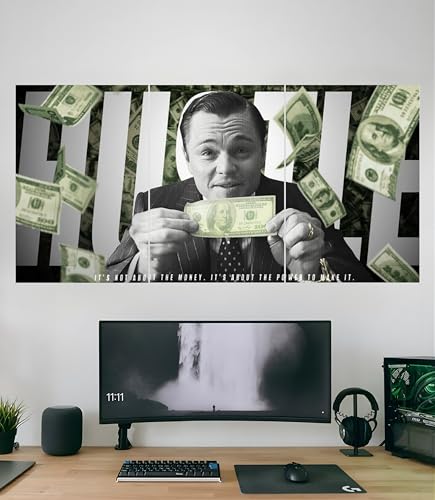 Generic Wolf of Wall Street Wall Posters Set of 3 Pack of 3 - Image 3