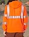 Carhartt High-Visibility Rain Defender Loose Fit Midweight Class 3 Sweatshirt