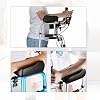 Rollator Armrest Pad,Universal Replacement Armrest Pads for Upright Walker,Ergonomic Arm Support Pads for Upright Walkers and Standing Walkers 2PCS