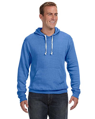 J. America Mens Fleece Pullover Hooded Sweatshirt
