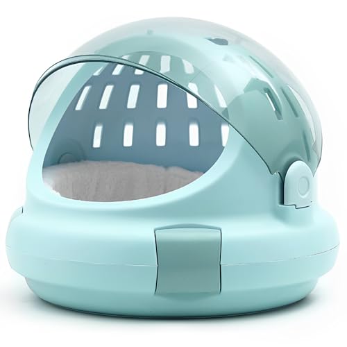 ペットキャリーケース 猫 超軽量 スペースデザイン 猫キャリーバッグ 通気性 耐久性 大型猫対応 折りたたみ コンパクト 手提げ 持ち運び簡単 旅行 出歩き おでかけ用 サイズ:36×40cm