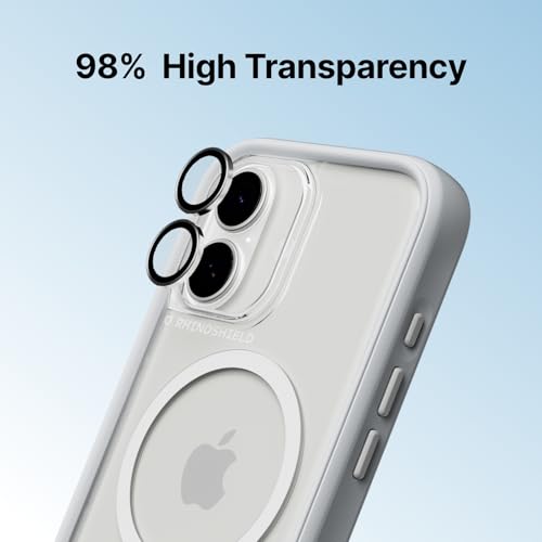 RhinoShield Camera Lens Protectors Compatible with iPhone 17 Pro / 17 Pro Max | 9H Tempered Glass Protector - Impact and Scratch Resistance, High Transparency, Explosion-Proof Protection - Blue by RhinoShield - Used condition - Image 3