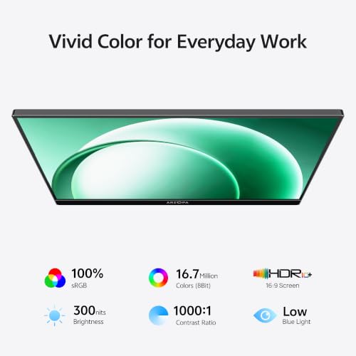 ARZOPA Store ARZOPA 16.1" Portable Monitor FHD 1080P IPS - Image 4