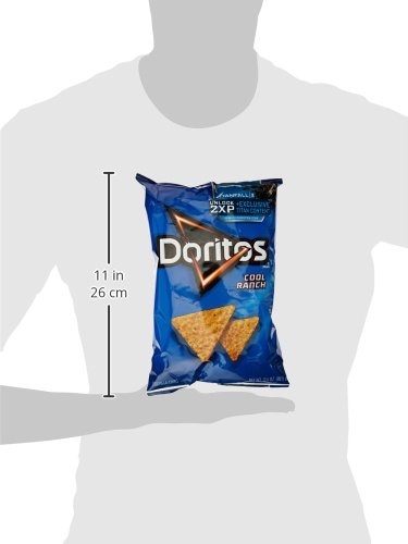 Doritos Cool Ranch Flavored Tortilla Chips, 3.125 Ounce